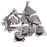 Max 10 Sets Trouser Hook & Bar Skirt Fastener Sewing Repair Accessory Black