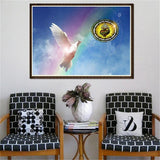 Maxbell 1set Crystal/Rhinestone/Diamond Painting Picture with Kit Pigeon