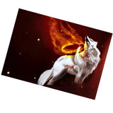 Maxbell 1set Crystal/Rhinestone/Diamond Painting Picture with Kit Spitfire Wolf