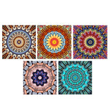 Maxbell Full Drill DIY Flower Diamond Embroidery Painting Cross Stitch Kit Yellow