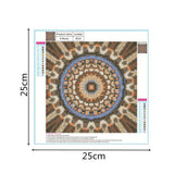 Maxbell Full Drill DIY Flower Diamond Embroidery Painting Cross Stitch Kit Yellow