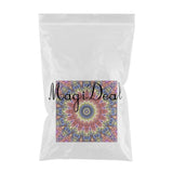 Maxbell Full Drill DIY Flower Diamond Embroidery Painting Cross Stitch Kit Rose Red