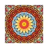 Maxbell Full Drill DIY Flower Diamond Embroidery Painting Cross Stitch Kit Orange