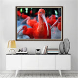 Maxbell DIY 5D Diamond Embroidery Painting Cross Stitch Art Kit Home Decor Flamingos