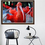 Maxbell DIY 5D Diamond Embroidery Painting Cross Stitch Art Kit Home Decor Flamingos
