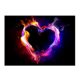Maxbell DIY 5D Diamond Embroidery Painting Cross Stitch Art Kit Home Decor Heart