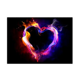 Maxbell DIY 5D Diamond Embroidery Painting Cross Stitch Art Kit Home Decor Heart