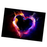 Maxbell DIY 5D Diamond Embroidery Painting Cross Stitch Art Kit Home Decor Heart