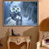 Maxbell DIY 5D Diamond Embroidery Painting Cross Stitch Art Kit Home Decor Owl