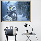 Maxbell DIY 5D Diamond Embroidery Painting Cross Stitch Art Kit Home Decor Owl