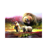 Maxbell DIY 5D Diamond Painting Embroidery Cross Stitch Kit 40x30cm Bear