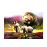 Maxbell DIY 5D Diamond Painting Embroidery Cross Stitch Kit 40x30cm Bear