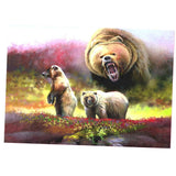 Maxbell DIY 5D Diamond Painting Embroidery Cross Stitch Kit 40x30cm Bear