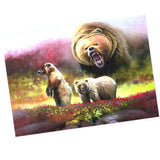 Maxbell DIY 5D Diamond Painting Embroidery Cross Stitch Kit 40x30cm Bear
