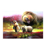 Maxbell DIY 5D Diamond Painting Embroidery Cross Stitch Kit 40x30cm Bear
