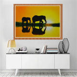 Maxbell DIY 5D Diamond Painting Embroidery Cross Stitch Kit 40x30cm Elephant