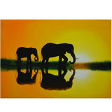 Maxbell DIY 5D Diamond Painting Embroidery Cross Stitch Kit 40x30cm Elephant