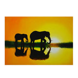 Maxbell DIY 5D Diamond Painting Embroidery Cross Stitch Kit 40x30cm Elephant