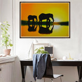 Maxbell DIY 5D Diamond Painting Embroidery Cross Stitch Kit 40x30cm Elephant