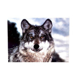 Maxbell DIY 5D Diamond Painting Embroidery Cross Stitch Kit 40x30cm Wild Wolf