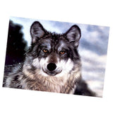 Maxbell DIY 5D Diamond Painting Embroidery Cross Stitch Kit 40x30cm Wild Wolf