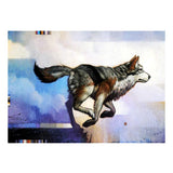 Maxbell DIY 5D Diamond Painting Embroidery Cross Stitch Kit 40x30cm Running Wolf