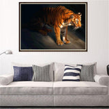 Maxbell DIY 5D Diamond Painting Embroidery Cross Stitch Kit 40x30cm Tiger