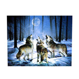 Maxbell DIY 5D Diamond Painting Embroidery Cross Stitch Kit 40x30cm Wolves