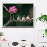 Maxbell 1 Set DIY Diamond Picture with Crystal Painting Kit Hand Craft Three Bird