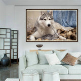 Maxbell 1 Set DIY Diamond Picture with Crystal Painting Kit Hand Craft Dog and Cat