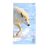 Maxbell Wolf 5D Diamond Painting DIY Embroidery Cross Stitch Needlework Craft White