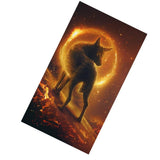 Maxbell Wolf 5D Diamond Painting DIY Embroidery Cross Stitch Needlework Craft Brown