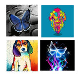 Maxbell 1 Set of Animal DIY Diamond Painting Picture Home Decor Colorful Bull