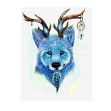 Maxbell 5D DIY Diamond Painting Embroidery Cross Craft Stitch Kit Wolf