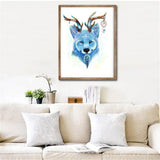 Maxbell 5D DIY Diamond Painting Embroidery Cross Craft Stitch Kit Wolf