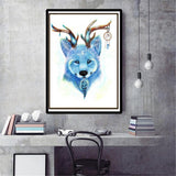 Maxbell 5D DIY Diamond Painting Embroidery Cross Craft Stitch Kit Wolf