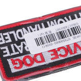 Max Service Dog Patch Embroidery Patch Armband Badge Hook & Loop 3#