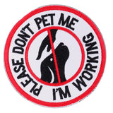 Max Service Dog Patch Embroidery Patch Armband Badge Hook & Loop 4#