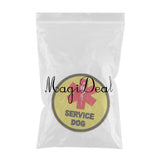 Max Embroidery Sew On Patch Service Dog Applique for Bag Hat Jeans Craft Yellow