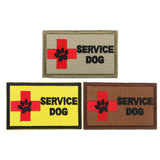 Max SERVICE DOG Embroidery Patch Sew-on Armband Applique Badge Outdoor Brown