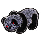 Max Cute Panda Embroidered Patches Animals Stickers for Kids DIY Decoration 1#