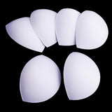 Max 3 Pairs Women Foam Inserts Breast Bra Pads Swimwear Bikini Pads White