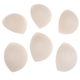 Max 3 Pairs Women Foam Inserts Breast Bra Pads Swimwear Bikini Pads Nude
