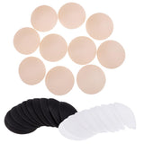 Max 5 Pairs Women Bikinis Round Bra Pad Inserts Sponge Push Up  Swimwear White