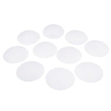 Max 5 Pairs Women Bikinis Round Bra Pad Inserts Sponge Push Up  Swimwear White