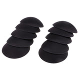 Max 5 Pairs Women Bikinis Round Bra Pad Inserts Sponge Push Up  Swimwear Black
