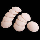 Max 5 Pairs Women Bikinis Round Bra Pad Inserts Sponge Push Up  Swimwear Nude