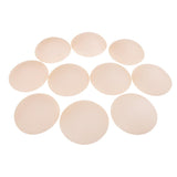 Max 5 Pairs Women Bikinis Round Bra Pad Inserts Sponge Push Up  Swimwear Nude