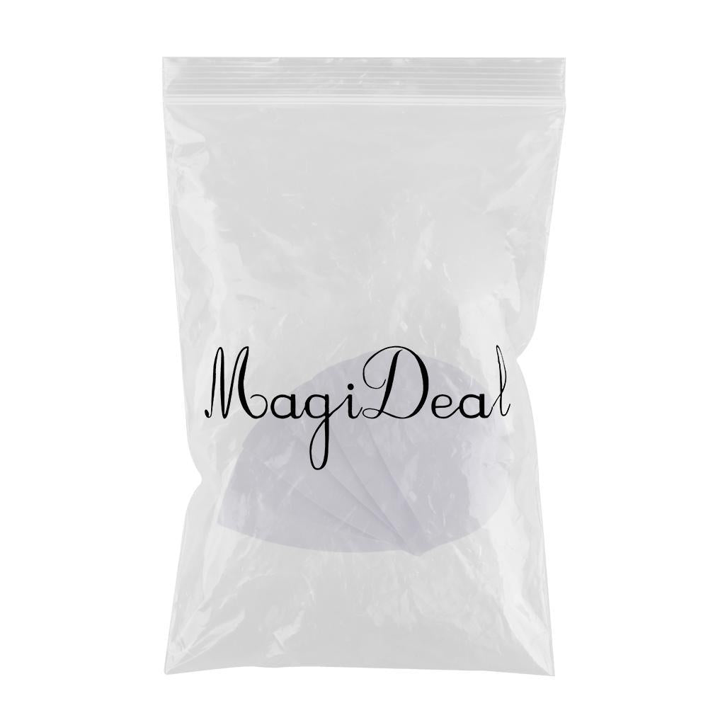 Max 3 Pairs Soft Women's Triangle Bra Pads Inserts for Sports Bra Bikini White