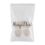 Max 3 Pairs Soft Women's Triangle Bra Pads Inserts for Sports Bra Bikini Nude